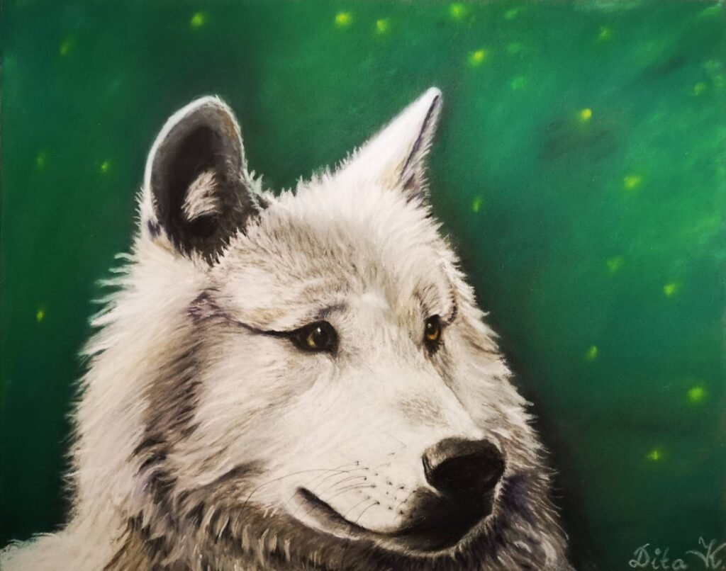 white wolf_