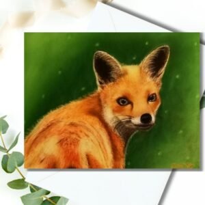 Fox Greeting card